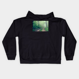 Woodland Fog Kids Hoodie